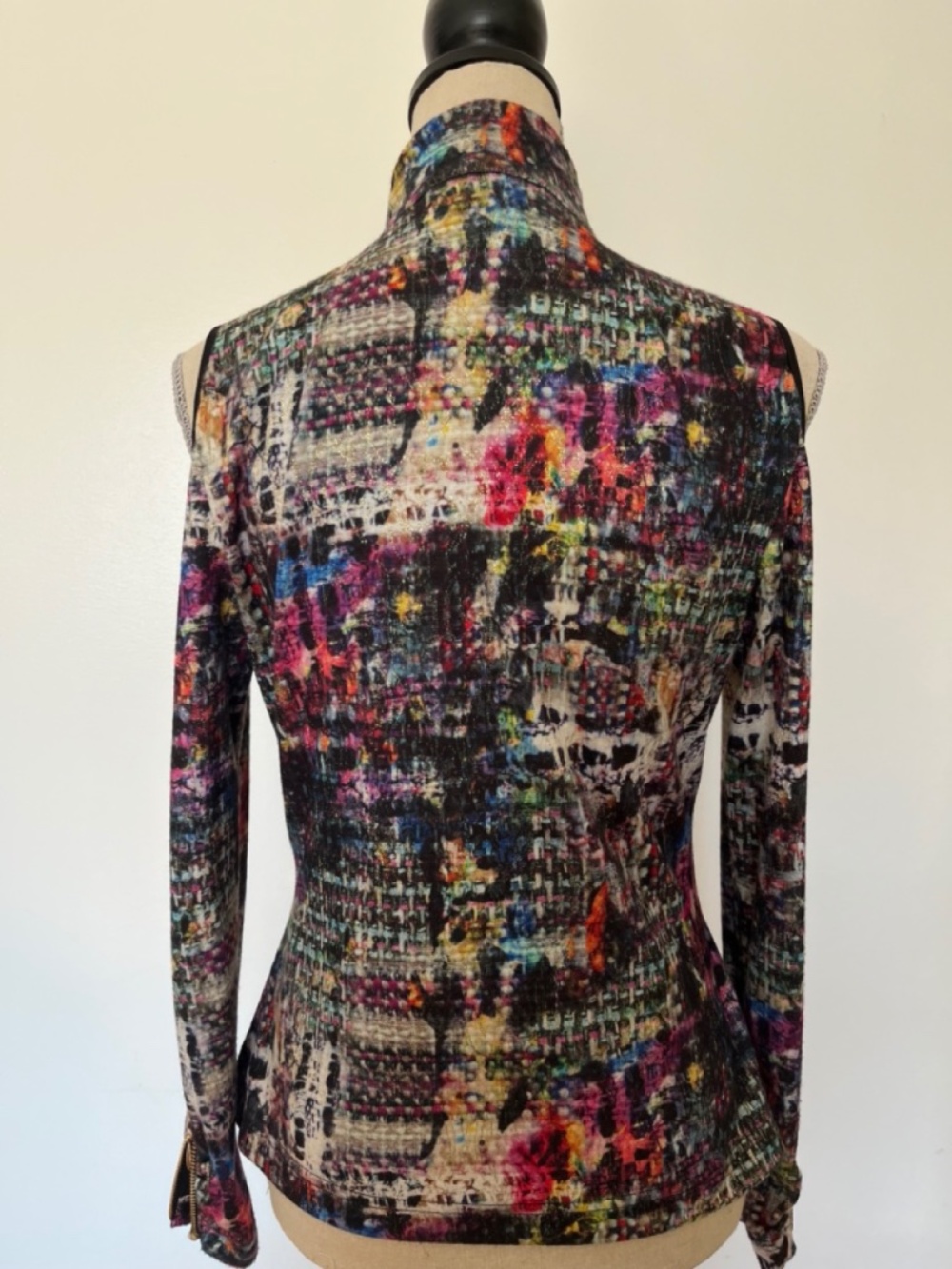 Cold Shoulder Joseph Ribkoff Top - Picture 4 of 7